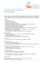 Leistungen für Mitglieder