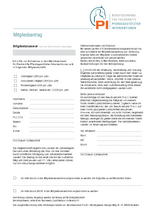 Mitgliedsantrag